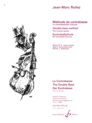 Méthode de contrebasse. Volume 2 Visual